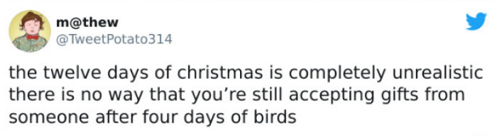 38. Can you handle those gifts?