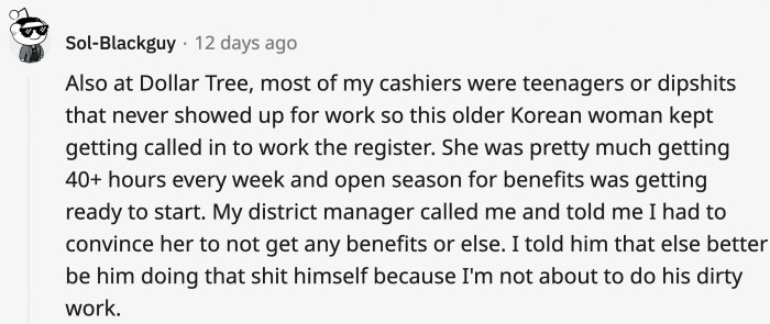 When you get used up and abused, and they want you to do that to another person as well