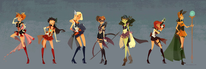 Sailor Avengers...Assemble!