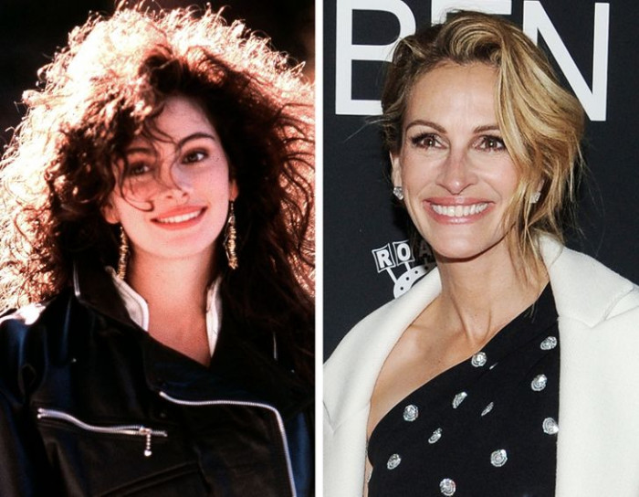 23. Julia Roberts' before and after