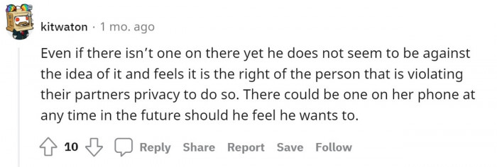 The boyfriend is equally guilty.