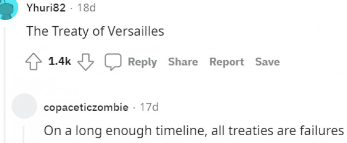 The Treaty of Versailles