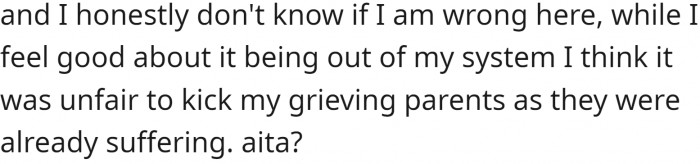 No, it's fine to vent, but the timing OP chose to vent was wrong; nonetheless, the truth had to come out sooner or later.