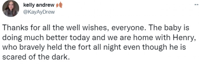 Fortunately, Henry managed to get their attention and warn them that something was wrong.