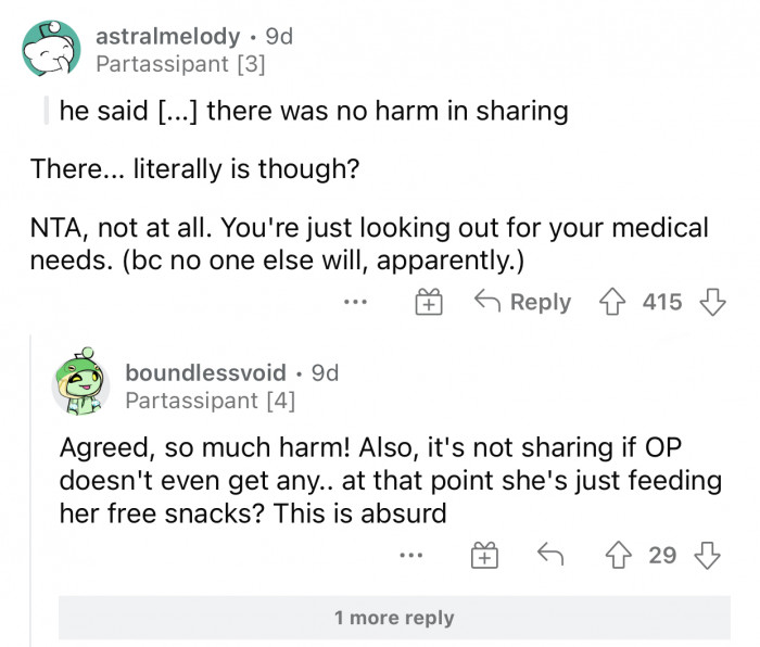 There is actually a lot of harm— a lot.