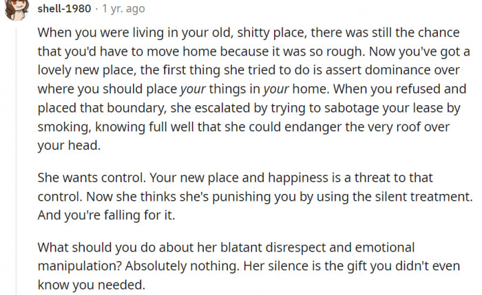 That's blatant disrespect and emotional manipulation.