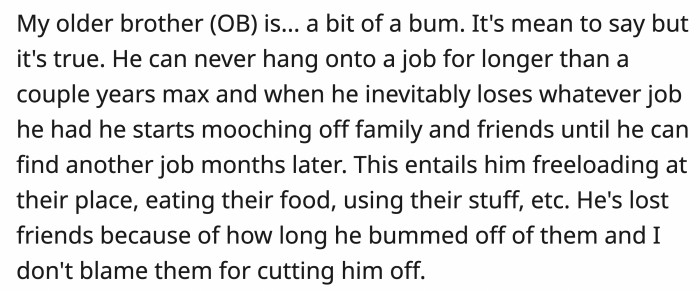 You can read OP's full story below: