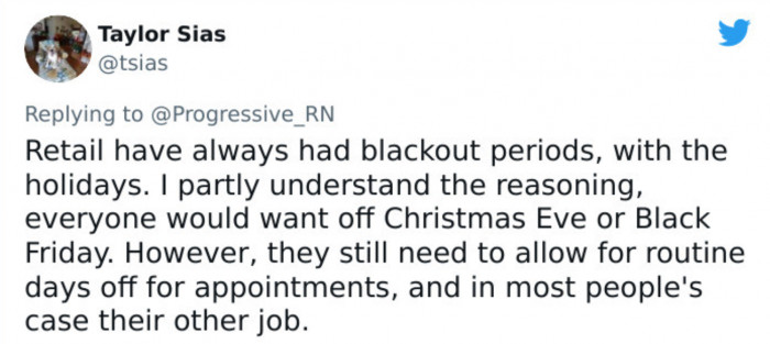 People began sharing that this happens frequently in the retail sector.