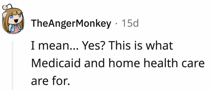 User TheAngerMonkey replied that there are systems in place for this type of situation.