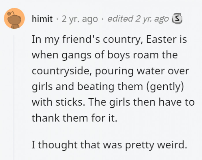 11. Why is it only the girls, though?