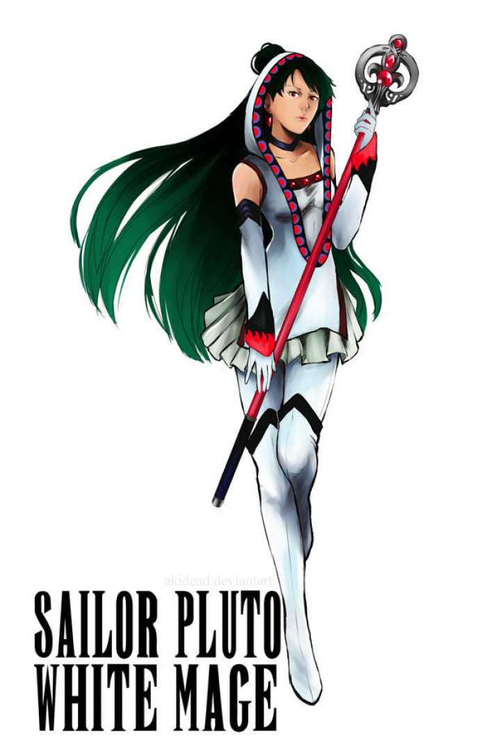 11. Sailor Pluto - White Mage