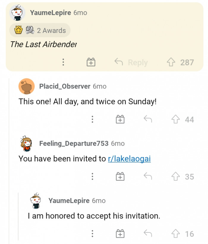 #7 The Last Airbender