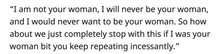 If you say this loudly enough, there's a good chance that it could be stopped, and the tables wouldn't be turned if he lies.