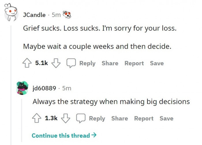 Here's how people reacted to the post.