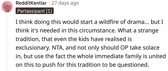 Sometimes, drama is necessary as a last resort