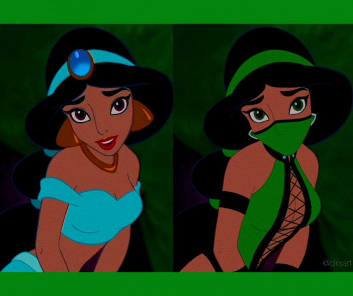 1. Jasmine as Jade