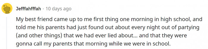 9. Oh, the waiting is worse than the actual punishment