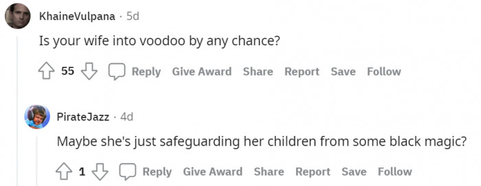 #15 Is she practicing or against black magic?