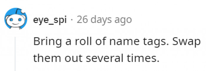 Just ensuring no mishap happens ever again, anywhere, anytime