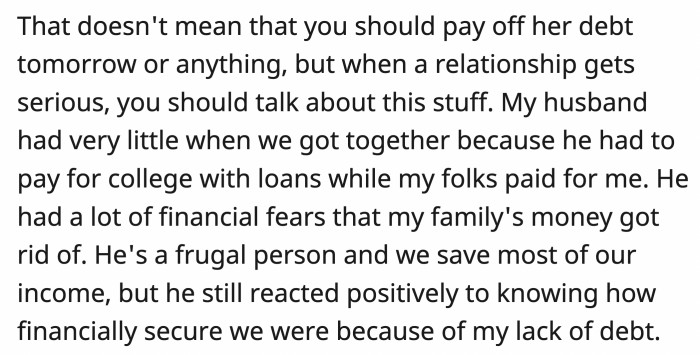 OP and his girlfriend should start communicating more.