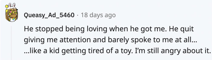 When the chase is all they want.