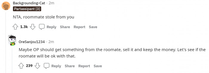 That's true; selling things without the owner's permission is considered stealing.