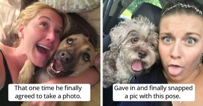 20+ Pets Who Loathe Selfies But Still Look Dashing In Them