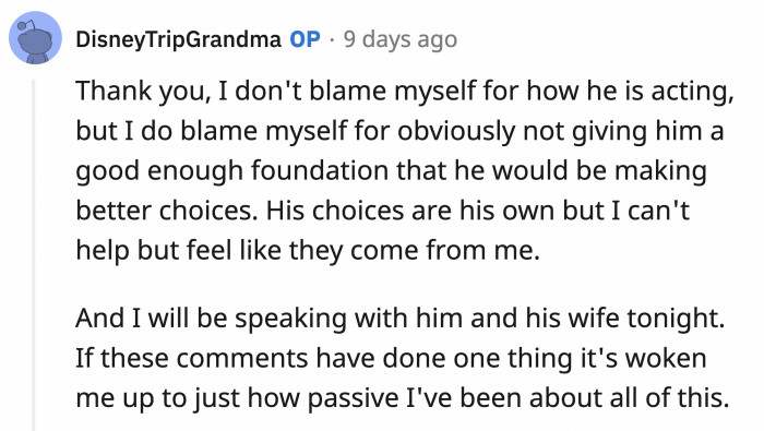 OP says she will advocate for Annabella and talk to Julius and Katja to see how they can mend things.