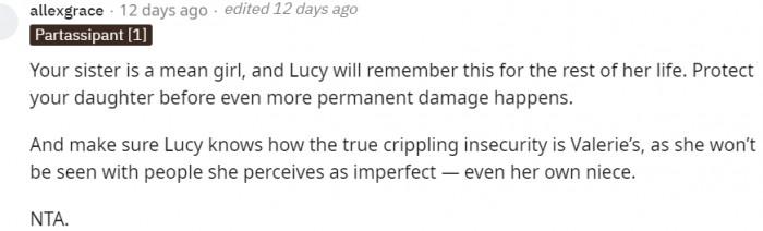 Protect your daughter before more permanent damage occurs