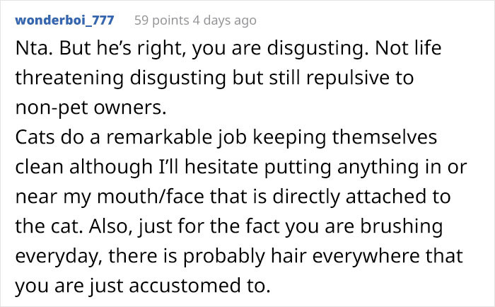 Some pet owners didn't like the kissing part