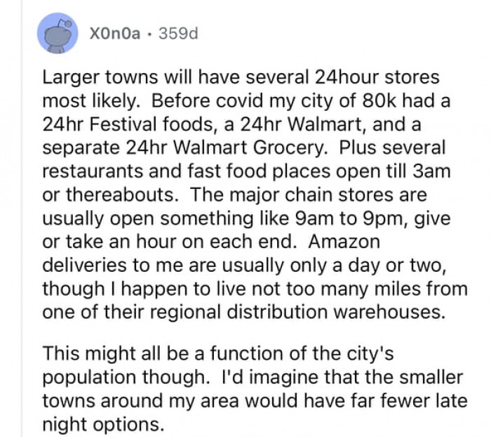 This is a luxury in many other countries.