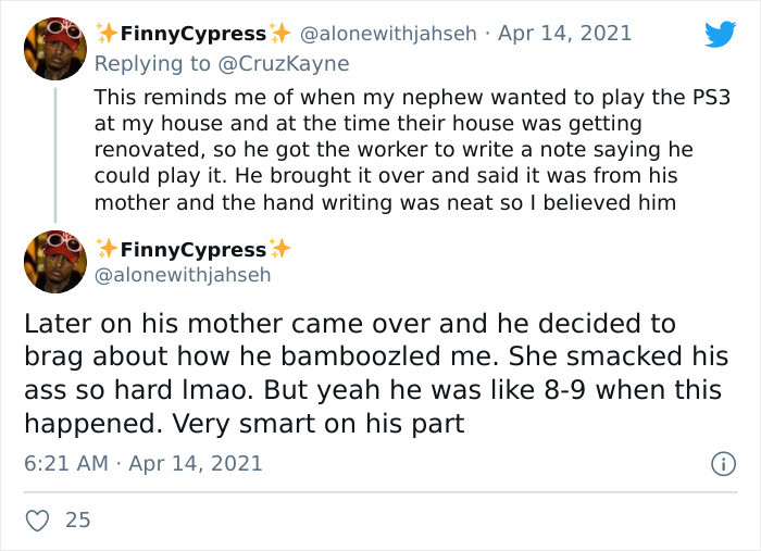 Very smart on his part