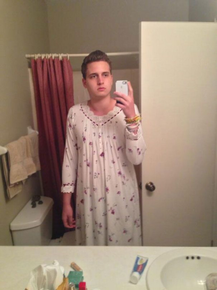 12. When grandma lends you Pj's