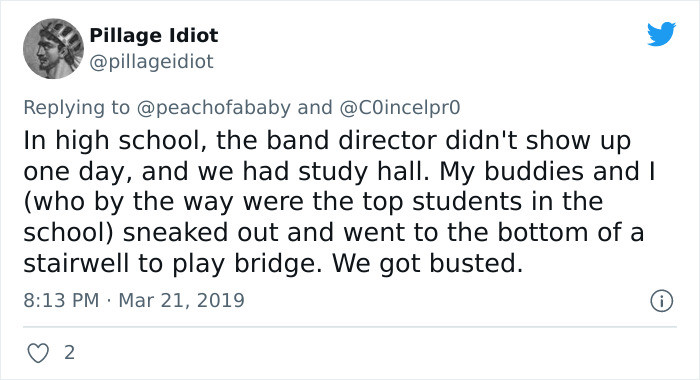 1. You sneak out, you get busted...