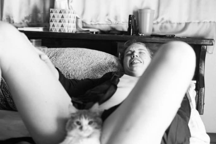 "I'd been talking about doing a kitten announcement shoot when I was finally ready to adopt for over a year," she said.