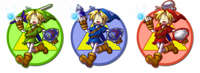 5. Colorful Link, Zelda Fan Art