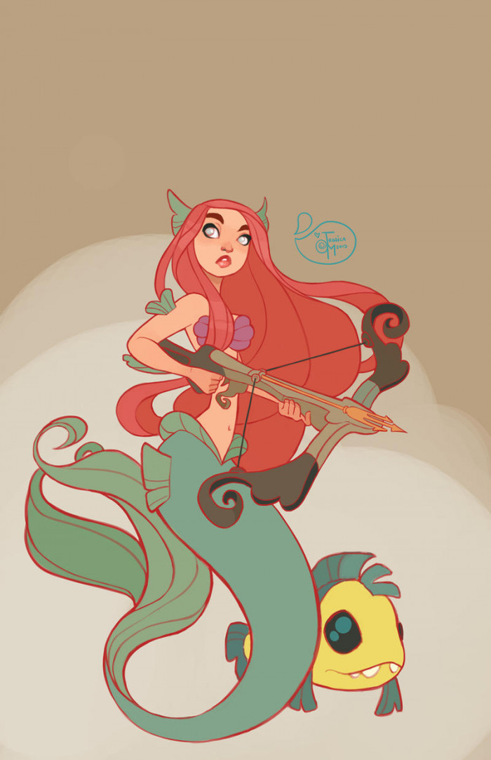 11. Ariel, The Little Mermaid Warrior Princess