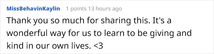 And it should be about sharing