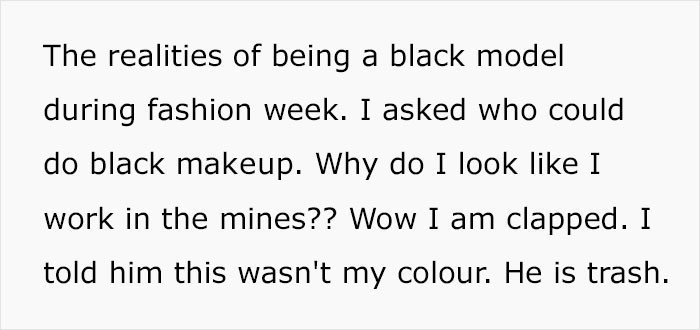 In October 2021, Leomie shared a video on her TikTok demonstrating how her hair and makeup artists were entirely unprepared to work with her hair type and skin tone.