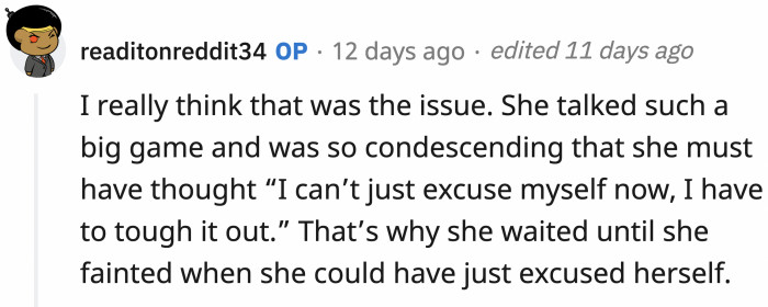 It's the hubris, man.