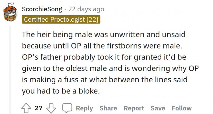 Read between the lines.