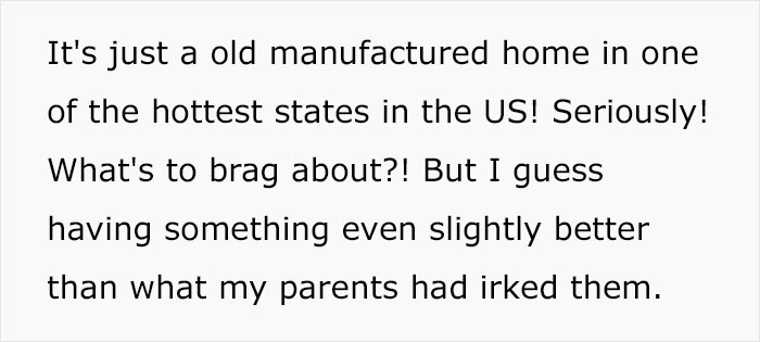 What's to brag about?