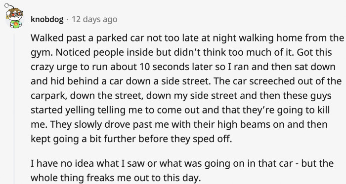 There is really too much crime that happens like this, and it is unsettling when you think about how close of a call it was