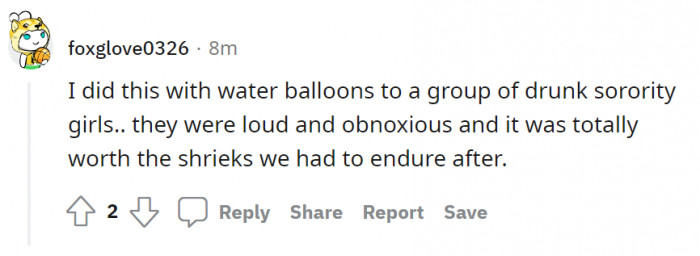 Eggs > water balloons. Period.