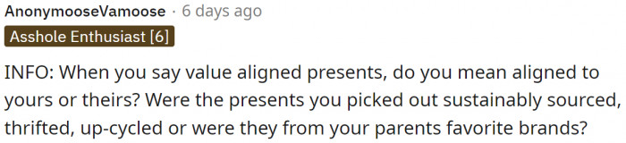 For some users, it had to be fair.