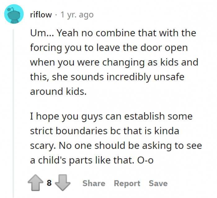 Boundaries will help a lot.