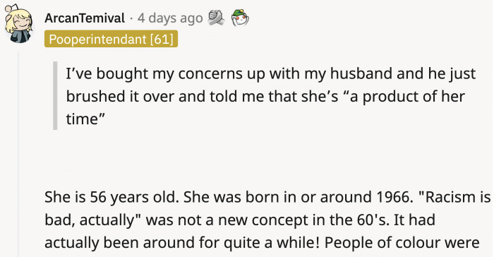 People of color have been fighting for equality for a long time, and this is not a novel idea to Lisa.