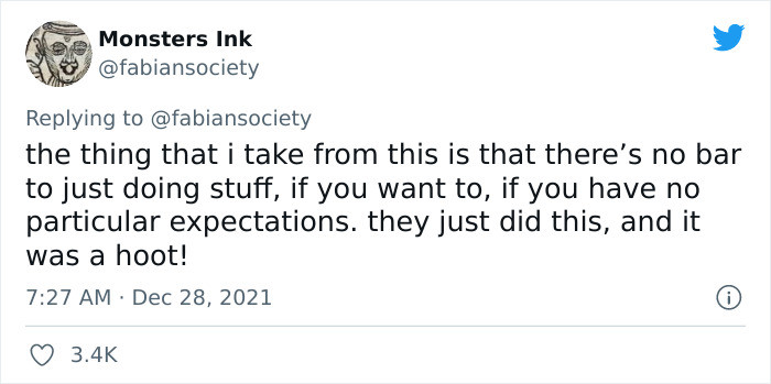 Furthermore, he shared the significant lesson behind this amusing venture