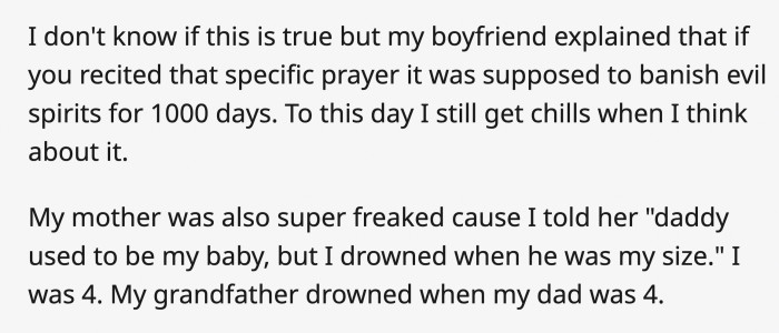 Turns out it runs in the family