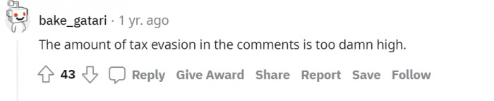 #11 Demanding for taxes to be paid.